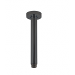 Lucid Gun Metal Round Ceiling Shower Arm 400
